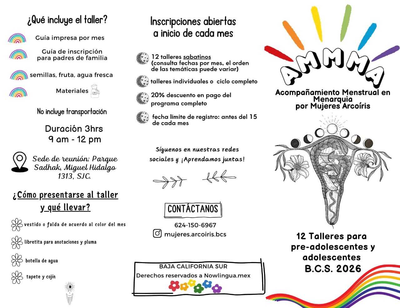 Taller AMMMA: actividades con adolescentes